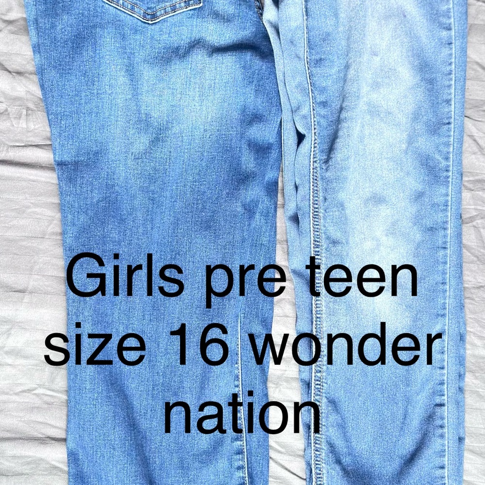 Jordache Light and Medium Blue Girls' Jeans
